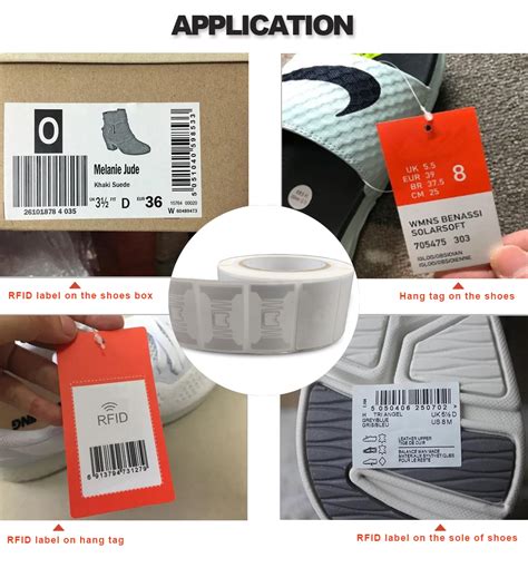 rfid tag on shoes|shoe tagging box.